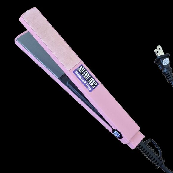 Helen Of Troy Flat Iron Pink Hot Shot 1" Straightener - Picture 4 of 13